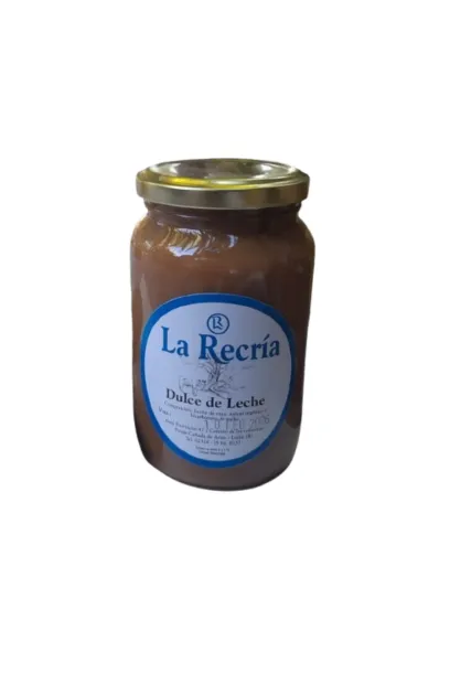 DULCE DE LECHE 450 GR "LA RECRIA" AGROECO ARTESANAL