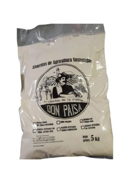 HARINA 000 DE TRIGO 1 kg AGROECO DON PAISA